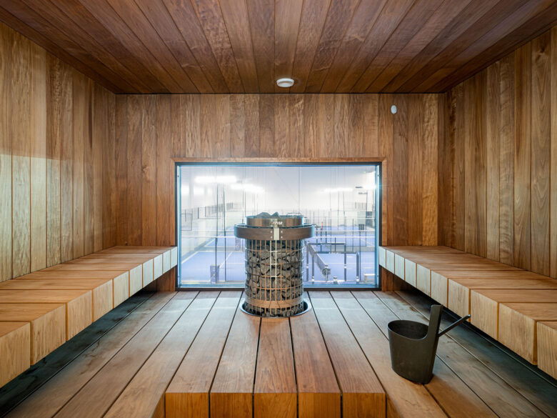 Padel Club Linnakallio New sauna